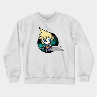 Cloud Strife Chibi Mako Crewneck Sweatshirt